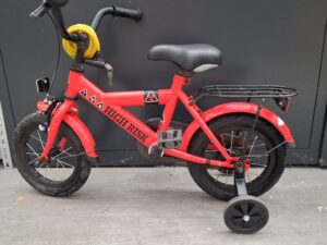 High Risk rood Fiets 4-6 jaar FIB100310